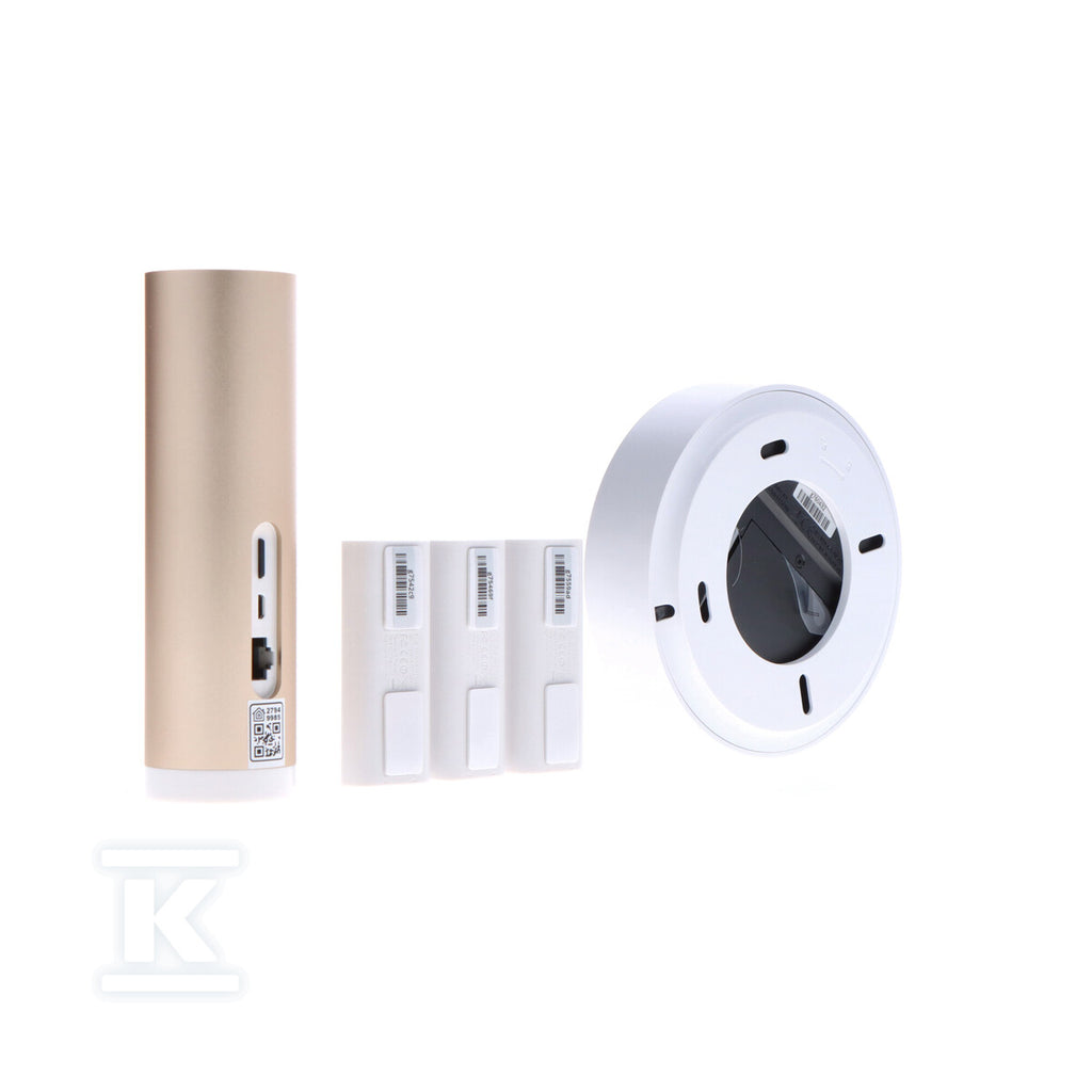 Zestaw alarmowy: Kamera wewnętrzna + Czujniki wstrząsowe okien i drzwi + Syrena systemu alarmowego Smart Netatmo PRO