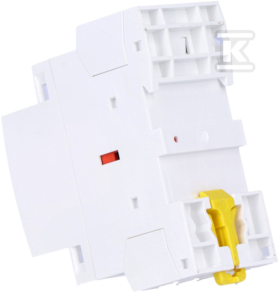 Stycznik modułowy na szynę, styki 4xNO, 25A, 24V DC