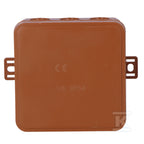 Puszka hermetyczna V6 termoutwardzalna IP54 brąz-klik 85x85x41 ONNLINE