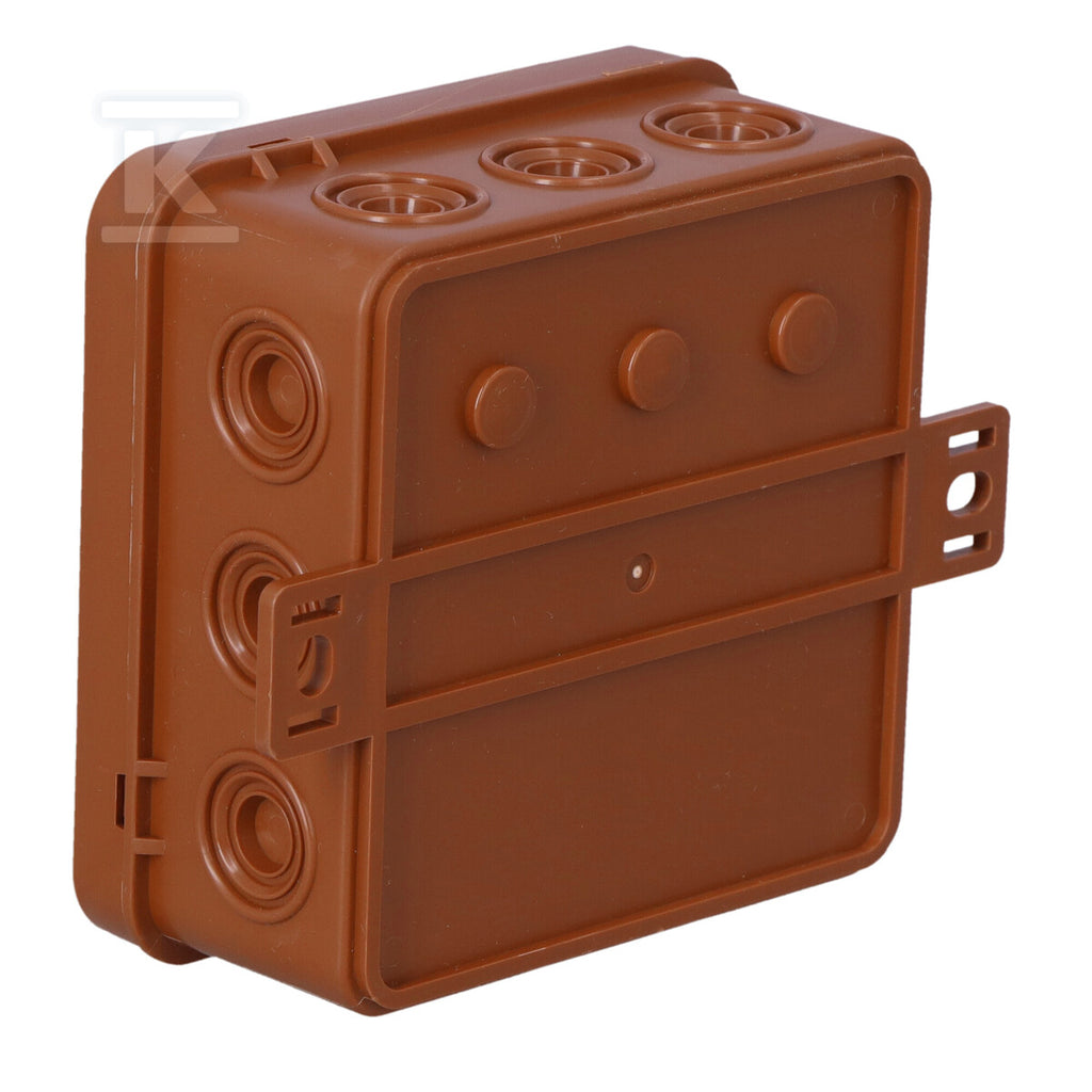 Puszka hermetyczna V6 termoutwardzalna IP54 brąz-klik 85x85x41 ONNLINE