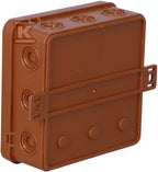 Puszka hermetyczna V7 termoutwardzalna IP54 brąz-klik 100x100x41 ONNLINE