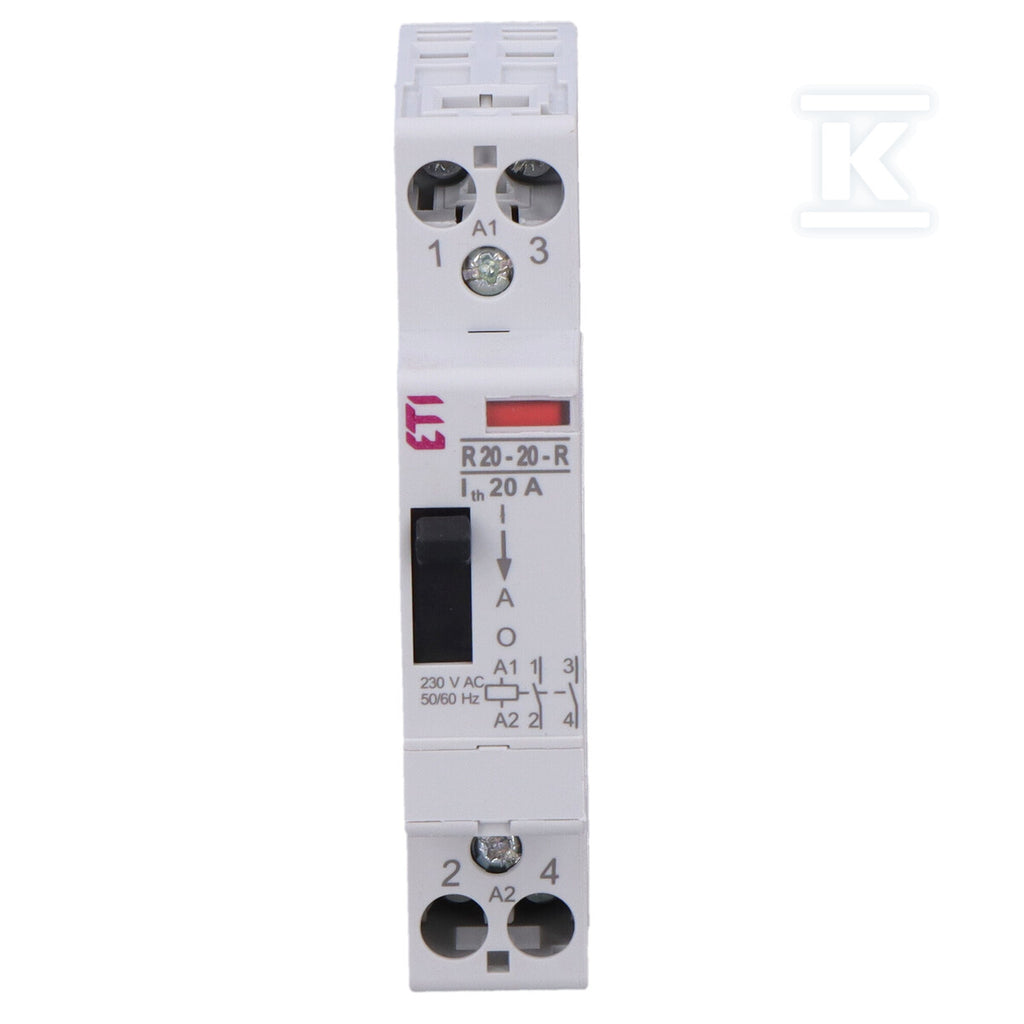 Stycznik modułowy R 20-20-R-230V AC