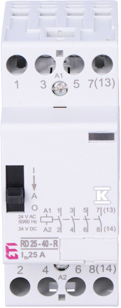 Stycznik modułowy RD 25-40-R-24V AC/DC