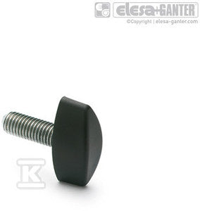 Nakrętka motylkowa CT.476/20-SST-P-M4x10