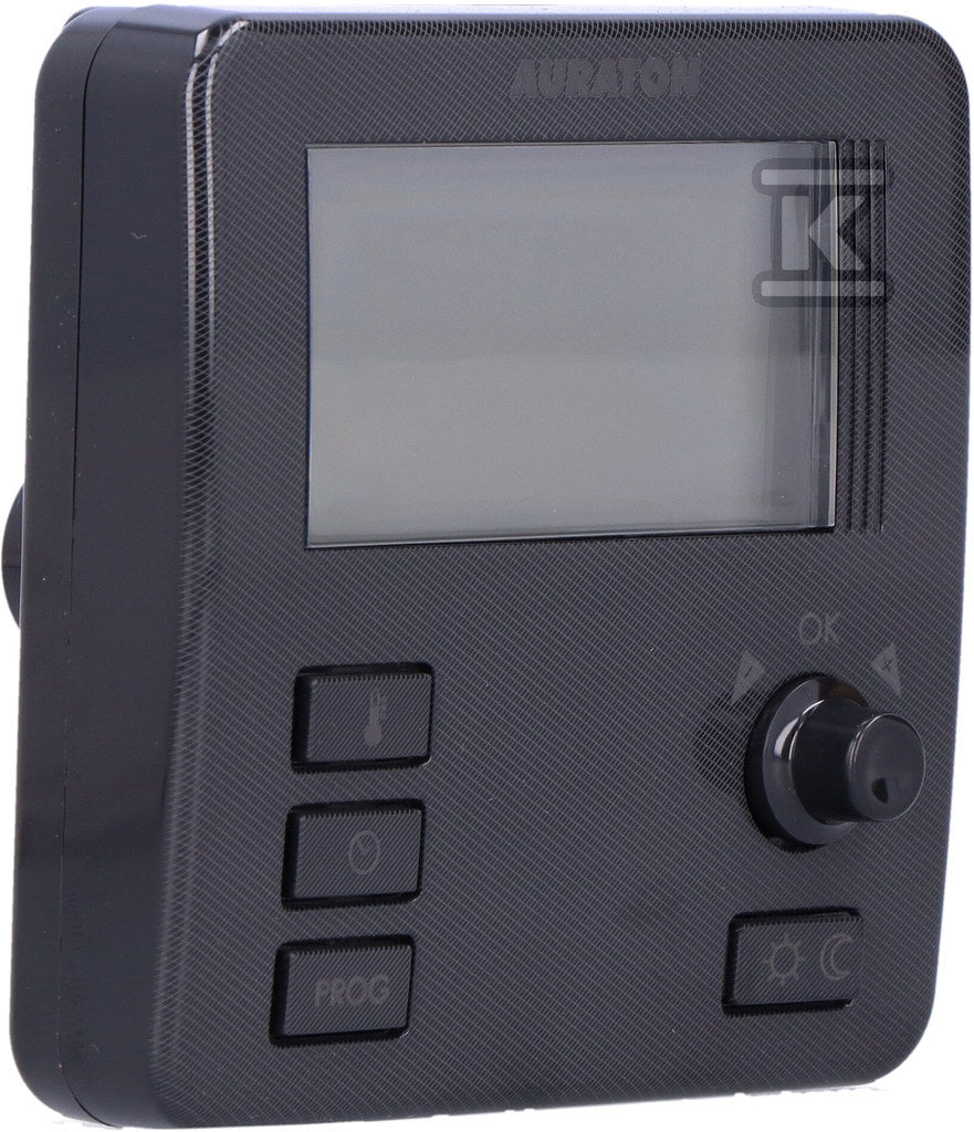 Auraton Libra czarny tygodniowy, przewodowy regulator temperatury