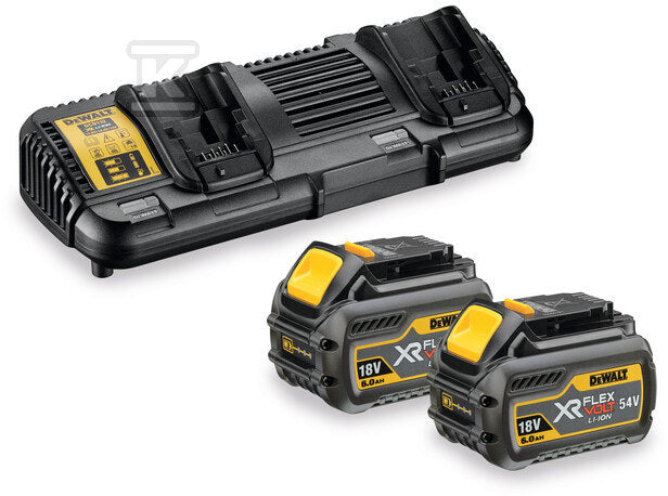 XR Uniwersalna ładowarka 4 A z dwoma gniazdami DCB132T2-QW