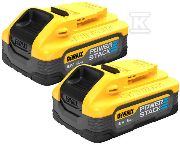 18V XR POWERSTACK AKUMULATOR 5Ah x 2 DCBP518H2-XJ