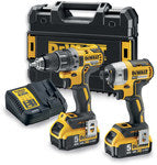 12V XR Zestaw dwóch narzędzi bezszczotkowych - 2 X 3 Ah DCK2110L2T-QW
