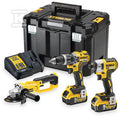 18V XR Zestaw 3 narzędzi bezszczotkowych 2 X 5 Ah DCK383P2T-QW