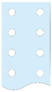 Listwa z otworami 50x 5mm do Rozdzielnic PrismaSet