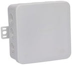 E1200 - Puszka odgałęźna naścienna, szara IP55 80 x 80 x 37 mm E1200