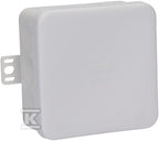 E1200 - Puszka odgałęźna naścienna, szara IP55 80 x 80 x 37 mm E1200
