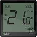 Regulator temperatury Internetowy, ENGO EONE230B podtynkowy, dobowy, ZigBee, czarny, 230V