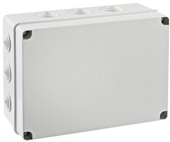 Puszki serii "Light" skręcana 239x328x129 IP66/67, 12 dławnic
