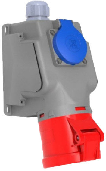 Gniazdo siłowe stałe kombi 16A 5p + 230V ONNLINE