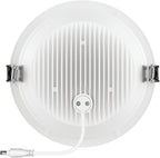 Downlight LED DL ALU DN200 25W 4000K 2370lm IP44/20