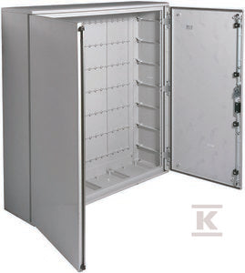 Obudowa poliester 1150x1100x300 mm, IP65, PANEL-struct., naścienna, drzwi pełne
