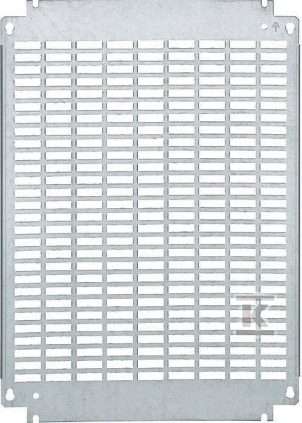 Płyta montażowa metalowa (perforowana) 543x780 mm