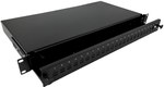 Adapter mocowania typu Keystone na szynę DIN (TH-35) 1x moduł Keystone