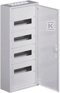 Rozdzielnica natynkowa z zaciskami PE/N 4R/48M (4x12) I kl. IP30
