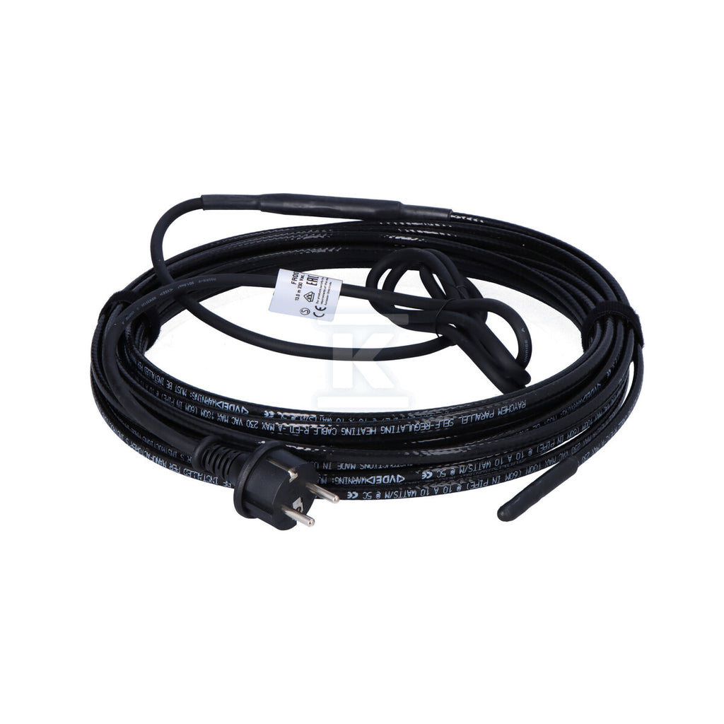 Kabel grzewczy Frostguard z wtyczką 10W/M 13m