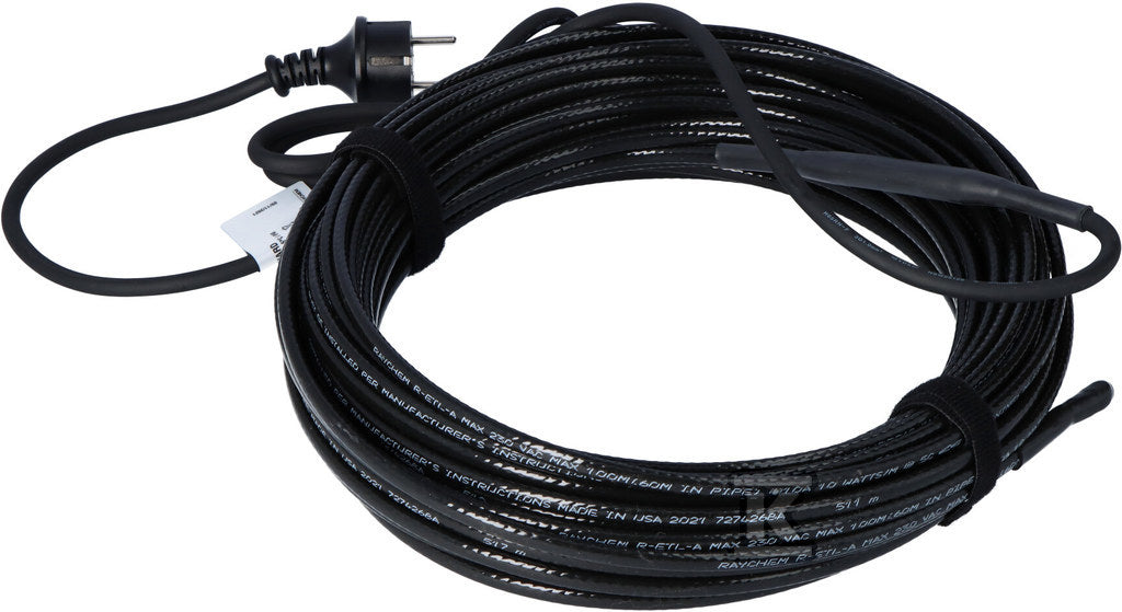 Kabel grzewczy Frostguard z wtyczką 10W/M 25m