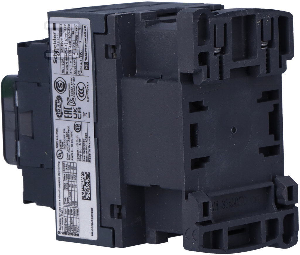 Stycznik mocy TeSys D AC3 32A 4P 1NO 1NC cewka 24VAC
