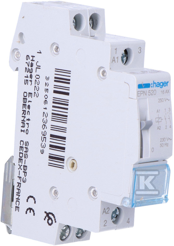 Wyłącznik bistabilny 230V, 2Z/16A