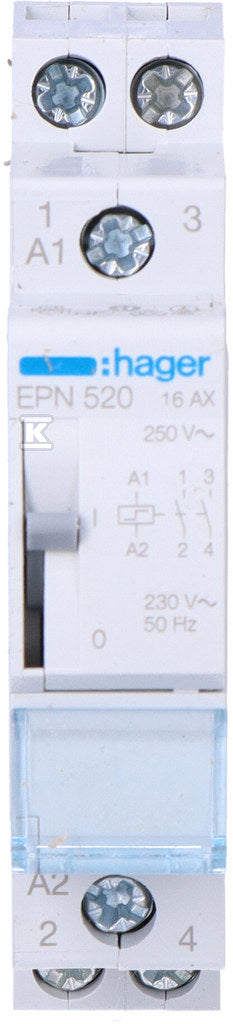 Wyłącznik bistabilny 230V, 2Z/16A