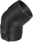 Kolano doczołowe 90ST. DN180 PE100, SDR17, PN5 gaz/PN10 woda