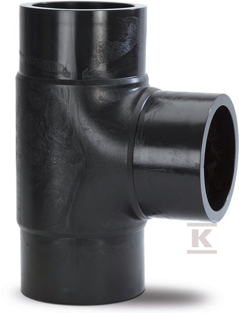 Trójnik doczołowy długi 90ST. LS dn225 PE100, SDR11, PN10 gaz/PN16 woda, równoprzelotowy