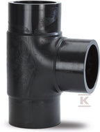 Trójnik doczołowy długi 90ST. LS dn225 PE100, SDR11, PN10 gaz/PN16 woda, równoprzelotowy