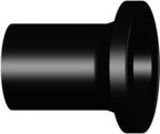 Tuleja doczołowa długa kołnierzowa dn315 PE100, SDR17, PN5 gaz/PN10 woda, sfazowana