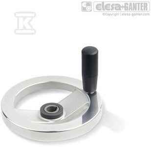 Koło ręczne GN 322.4-140-K16-D-DR