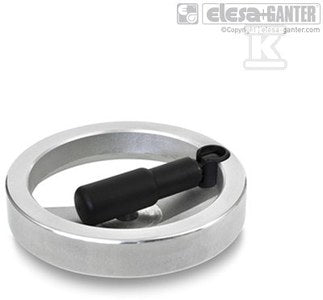 Koło ręczne GN 322.7-200-K18-R