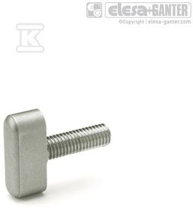 Śruba motylkowa GN 431-25-M6-25