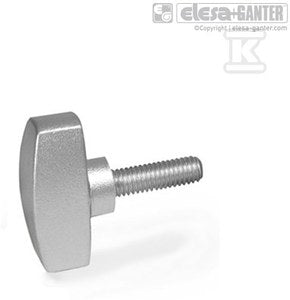 Śruba motylkowa GN 433-NI-26-M6-20-MT