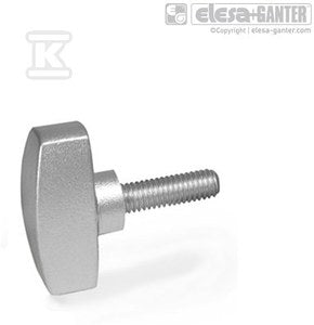 Śruba motylkowa GN 433-NI-26-M6-25-MT