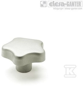 Pokrętło stalowe GN 5334-40-B8-C