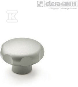 Pokrętło stalowe GN 5335.4-60-M12-E