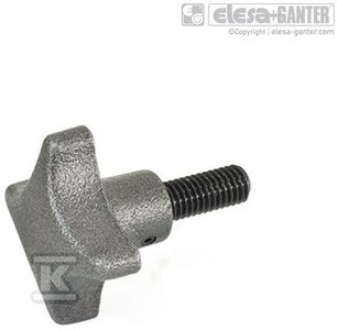 Pokrętło gwiaździste GN 6335.4-SG-40-M8-30