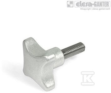 Pokrętło gwiaździste GN 6335.5-AM-40-M8-40