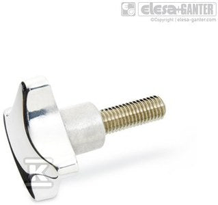 Pokrętło gwiaździste GN 6335.5-AM-63-M12-50