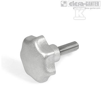 Pokrętło gwiaździste GN 6336.5-AM-50-M10-45