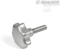 Pokrętło gwiaździste GN 6336.5-ES-40-M8-30