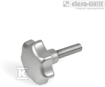 Pokrętło gwiaździste GN 6336.5-ES-50-M10-45