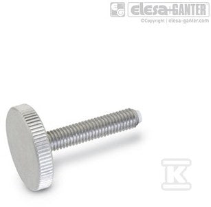 Wkręt dociskowy GN 653.10-M6-16-NI-KU