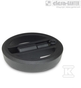 Koło ręczne GN 924.3-125-B12-R-SW