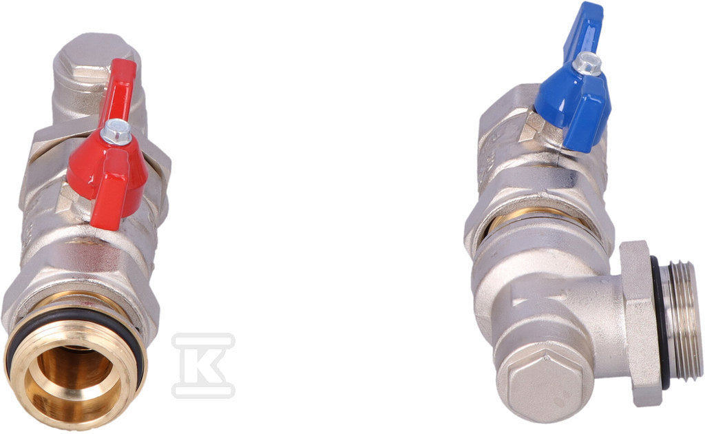 Zestaw przyłączeniowy kątowy SET-K - G1" x G1"