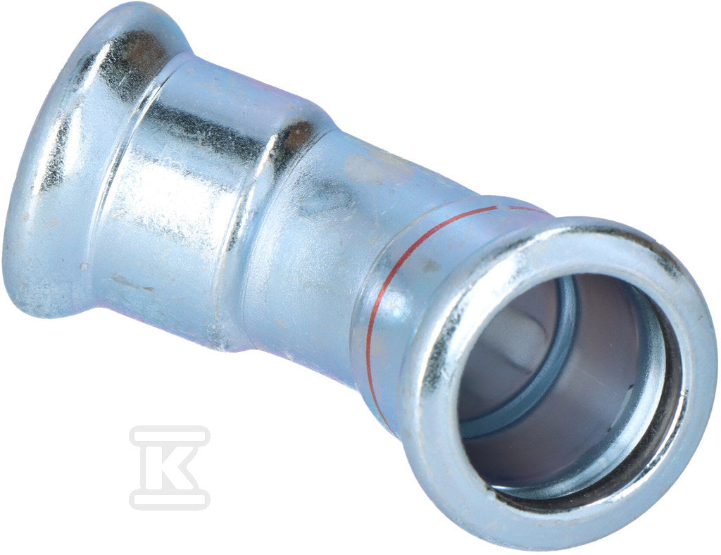 Kolano 45° Steel Sprinkler - 22